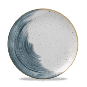 Studio Prints® Agano 10-¼" Round Coupe Plate, Black