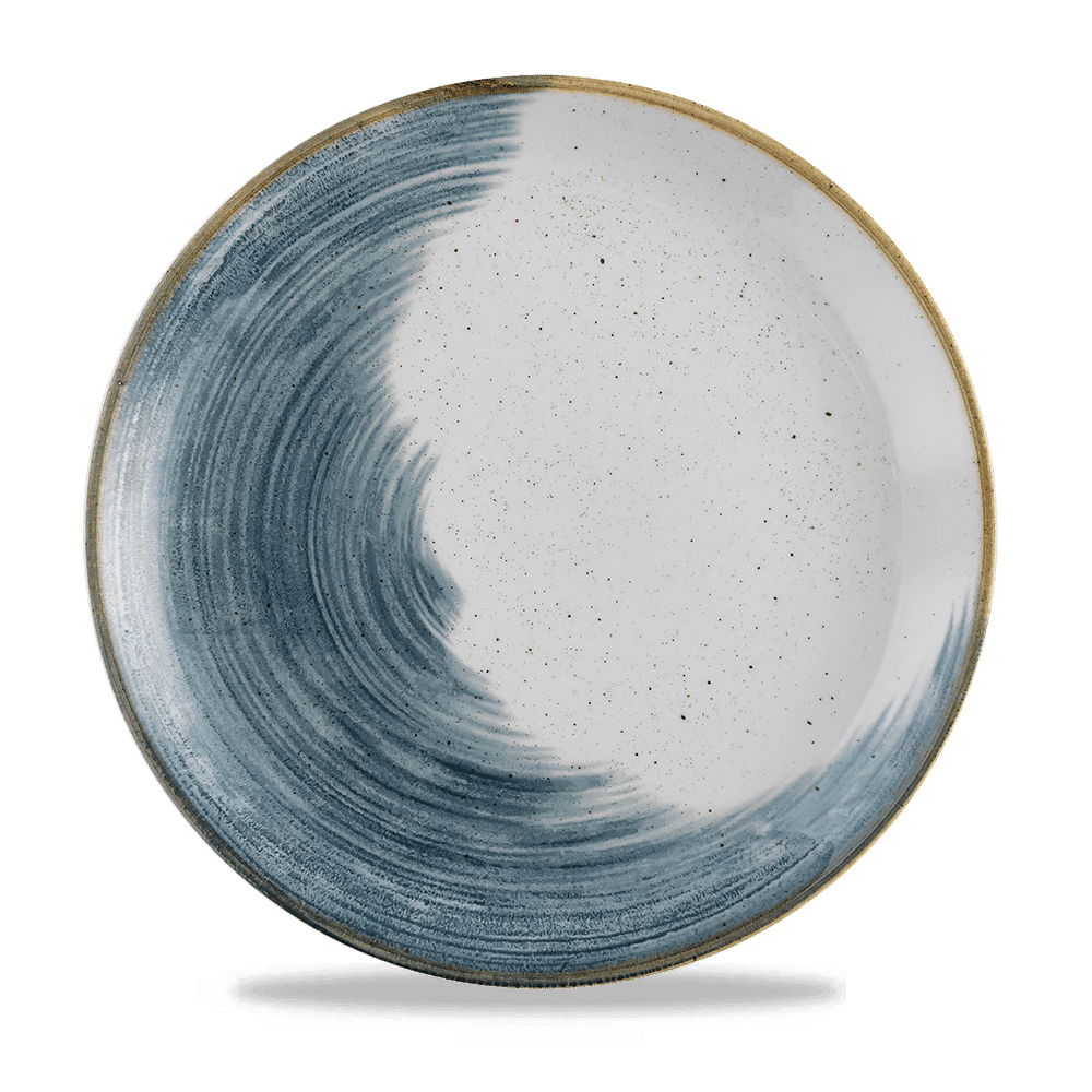 Stonecast Accents 11 1/4" Blueberry Coupe Plate