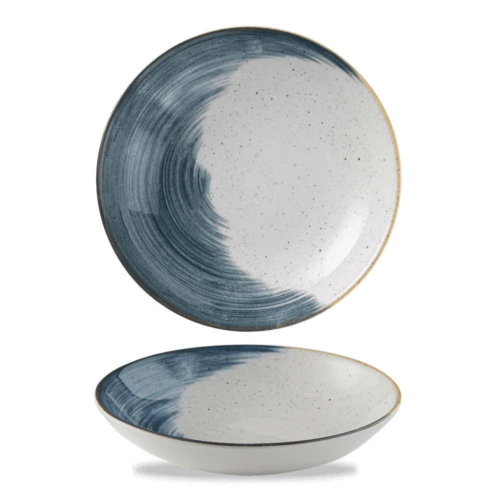 Stonecast Accents 40 oz. Blueberry Coupe Bowl