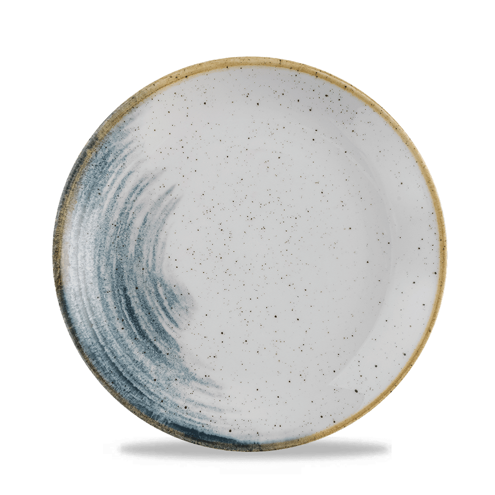 Stonecast Accents 8 2/3" Blueberry Coupe Plate