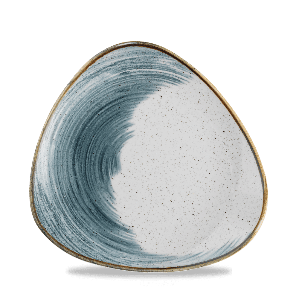 Stonecast Accents 9" Blueberry Triangle Plate