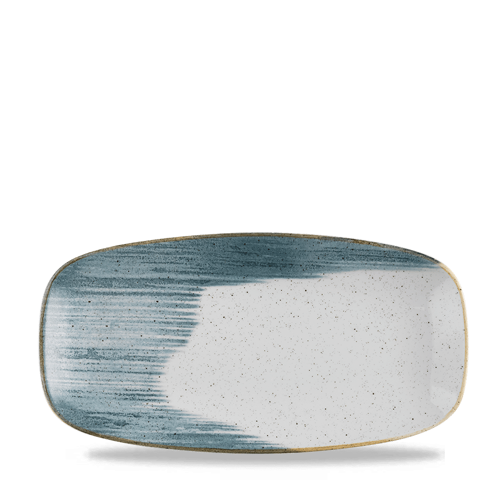 Stonecast Accents 11 3/4" x 6" Blueberry Oblong Plate