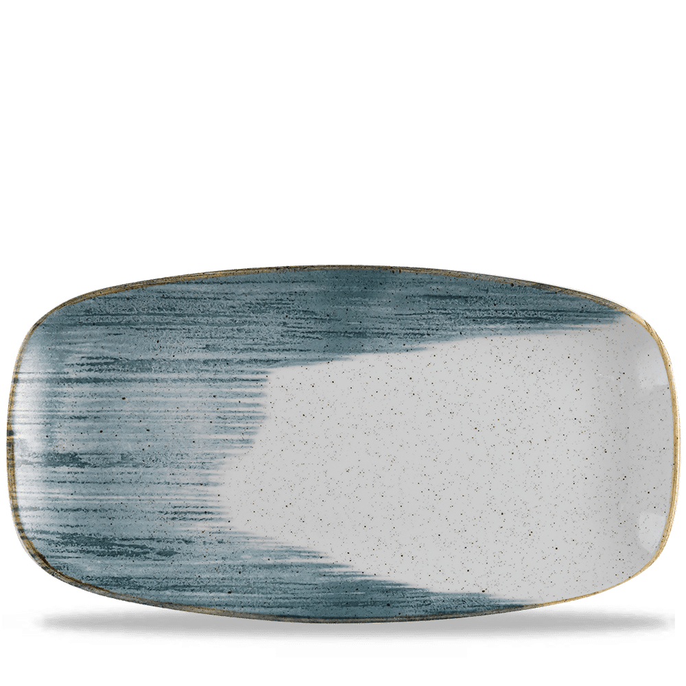 Stonecast Accents 13 7/8" x 7 3/8" Blueberry Oblong Plate