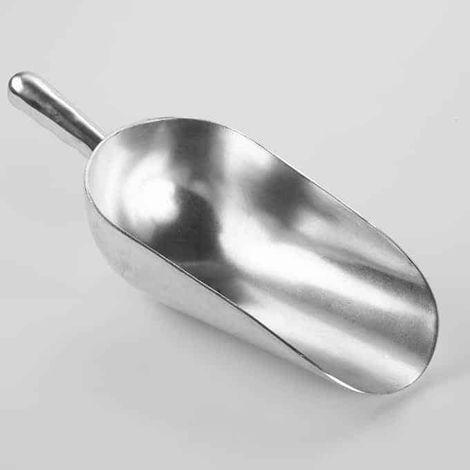 Scoop, Aluminum, 58 Oz.