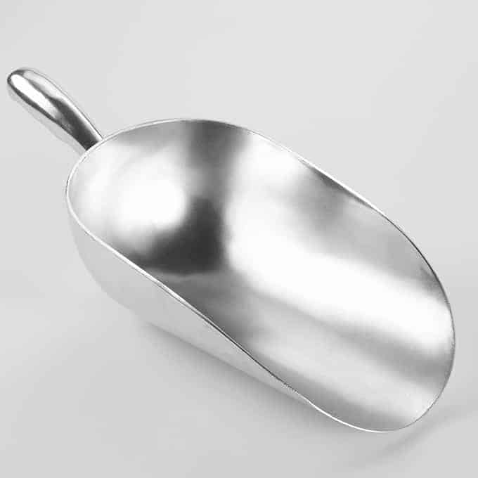 Scoop, Aluminum, 84 Oz.