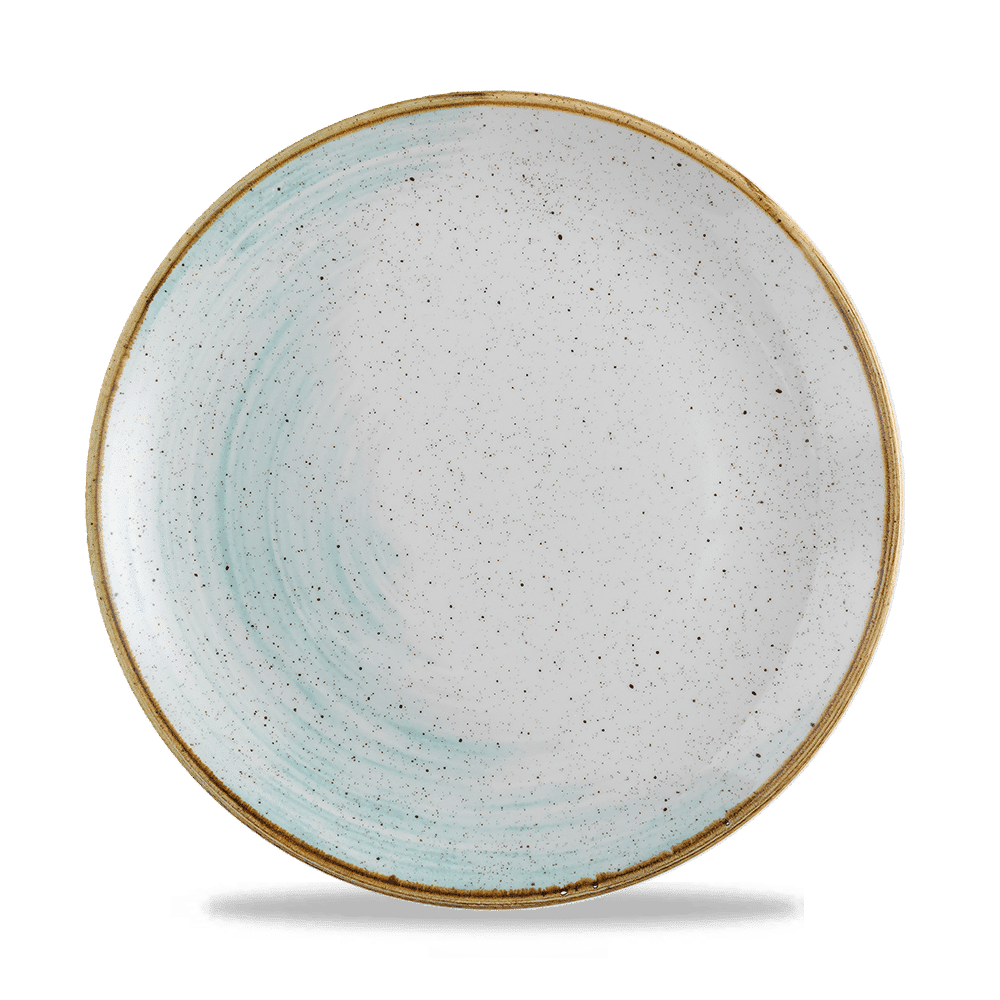 Stonecast Accents 10 1/4" Duck Egg Blue Coupe Plate
