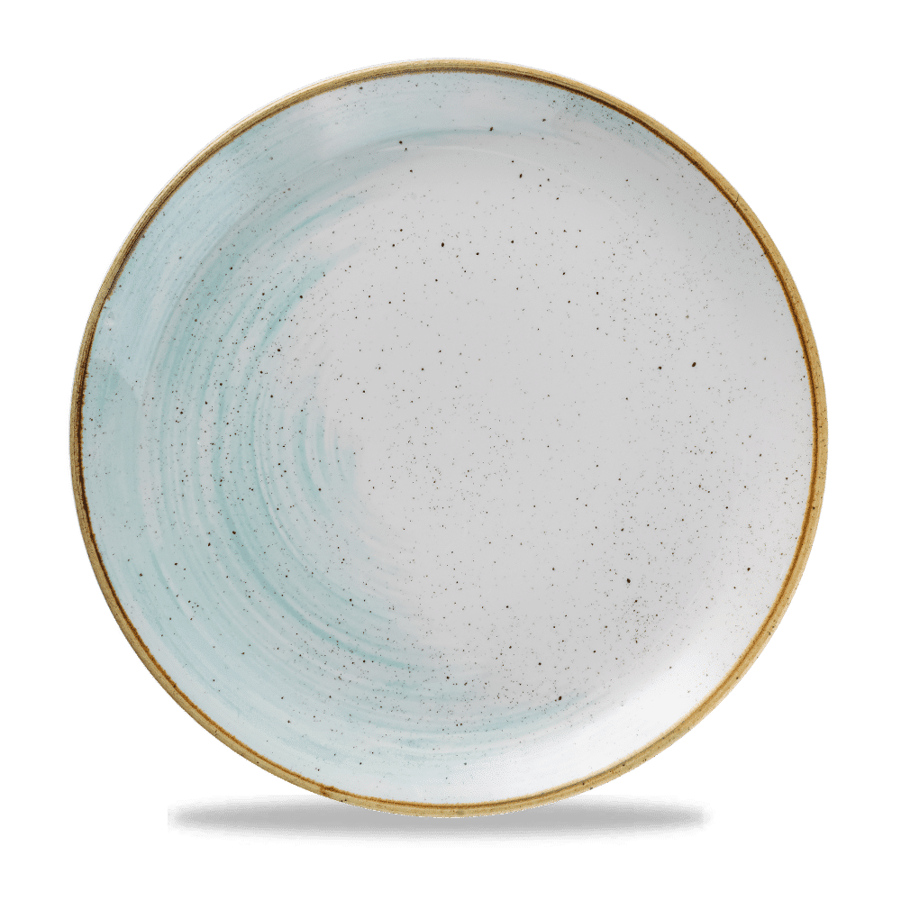 Stonecast Accents 11 1/4" Duck Egg Blue Coupe Plate