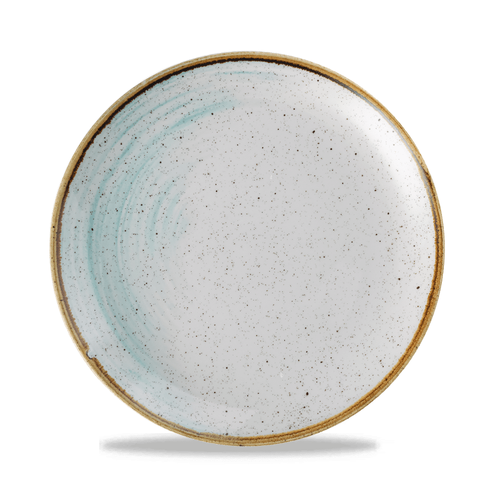 Stonecast Accents 8 2/3" Duck Egg Blue Coupe Plate
