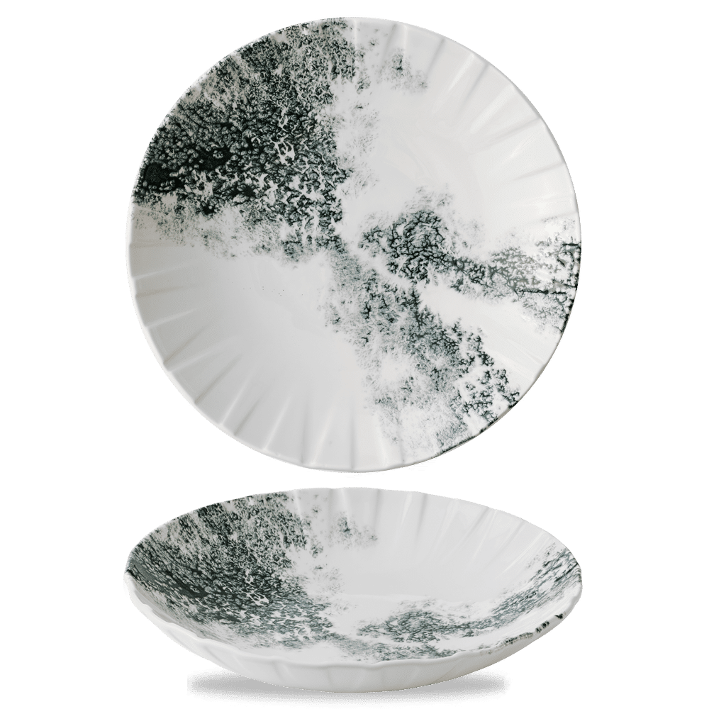 Alchemy 10-3/4" Coupe Bowl, Smoke Black