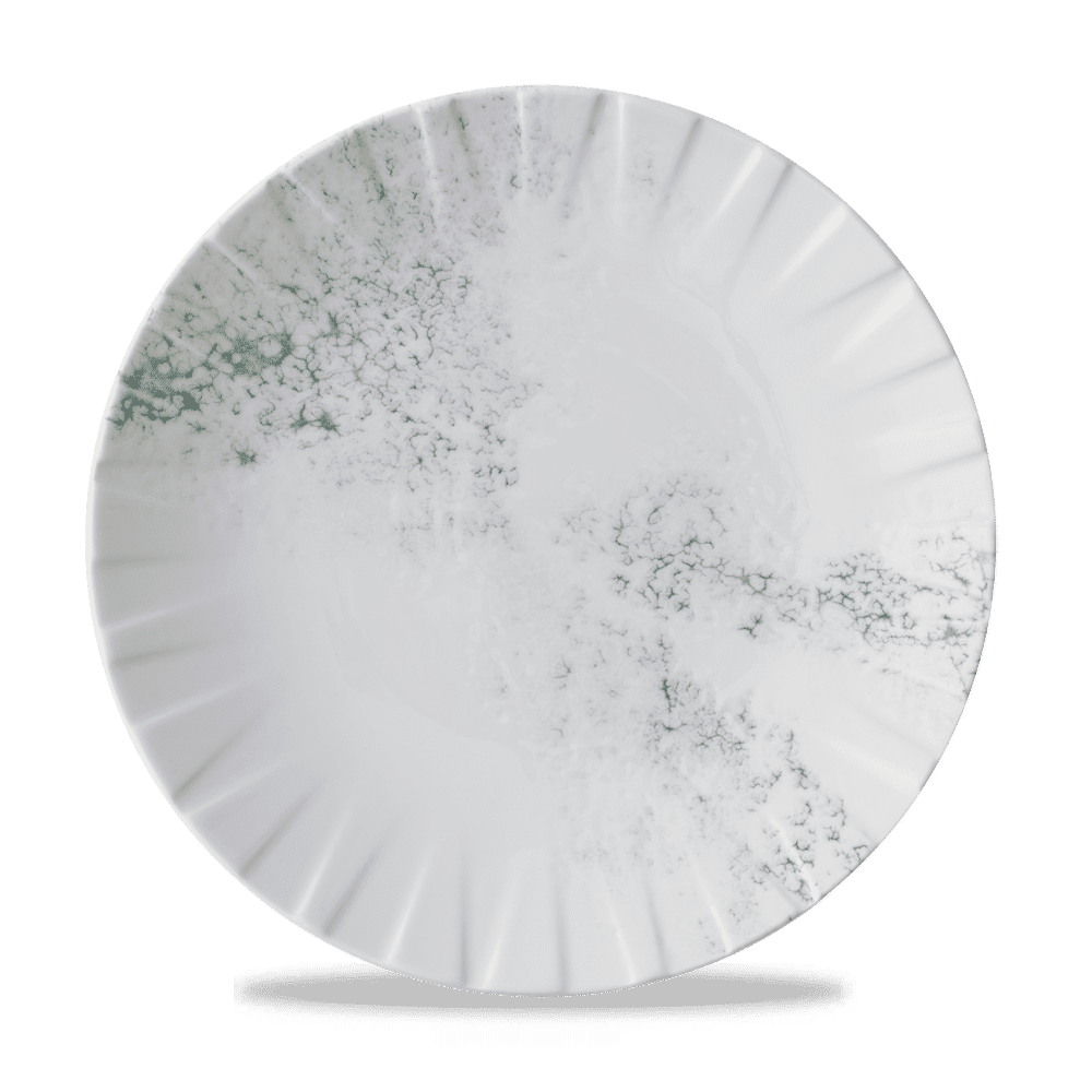 Alchemy 10-3/4" Coupe Plate, Smoke Grey