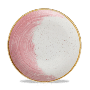 Stonecast® Accents 10-¼" Round Coupe Plate, Petal Pink