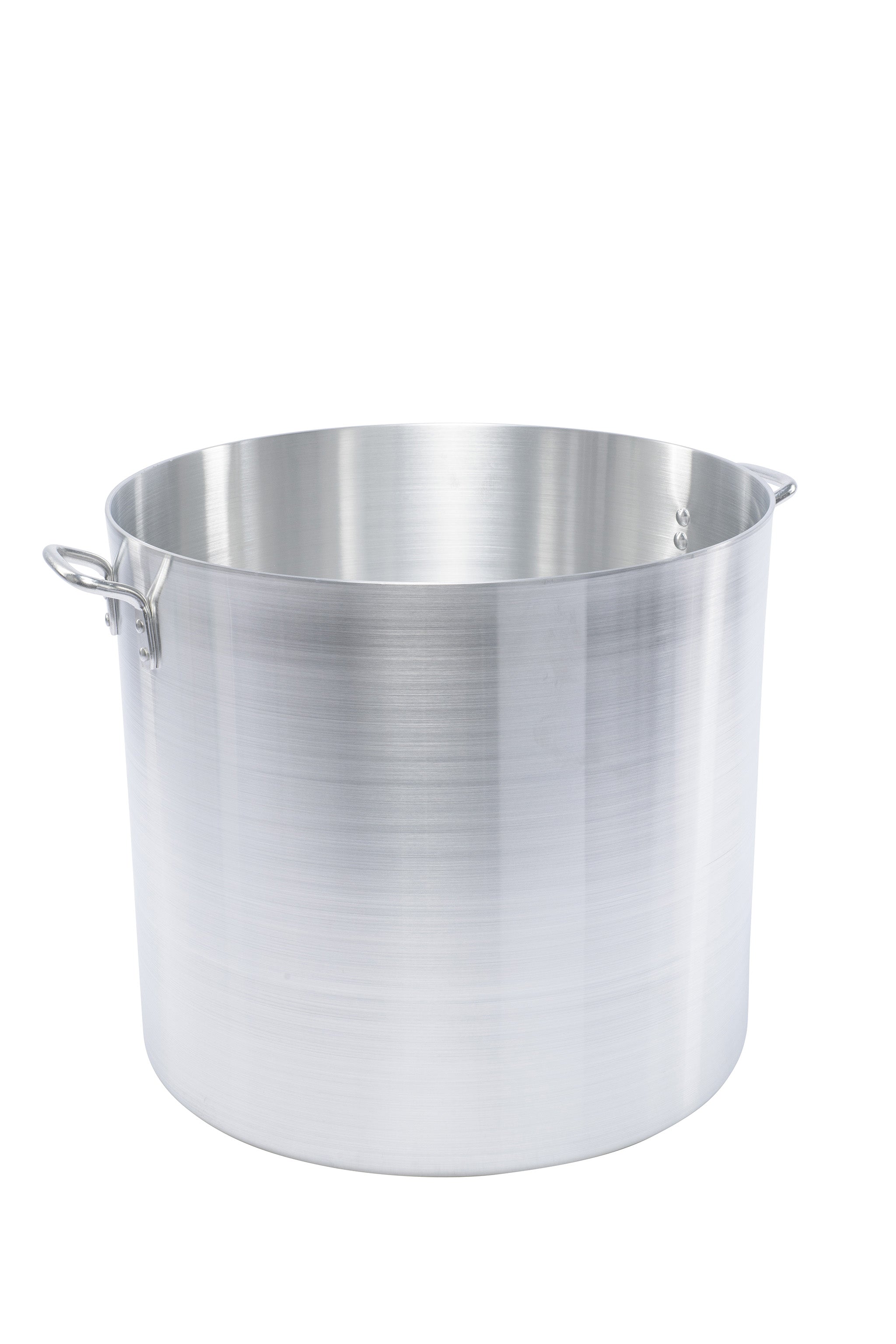 Stock Pot 100 qt., Reinforced Rim, 4.0 mm., Heavy Weight Aluminum