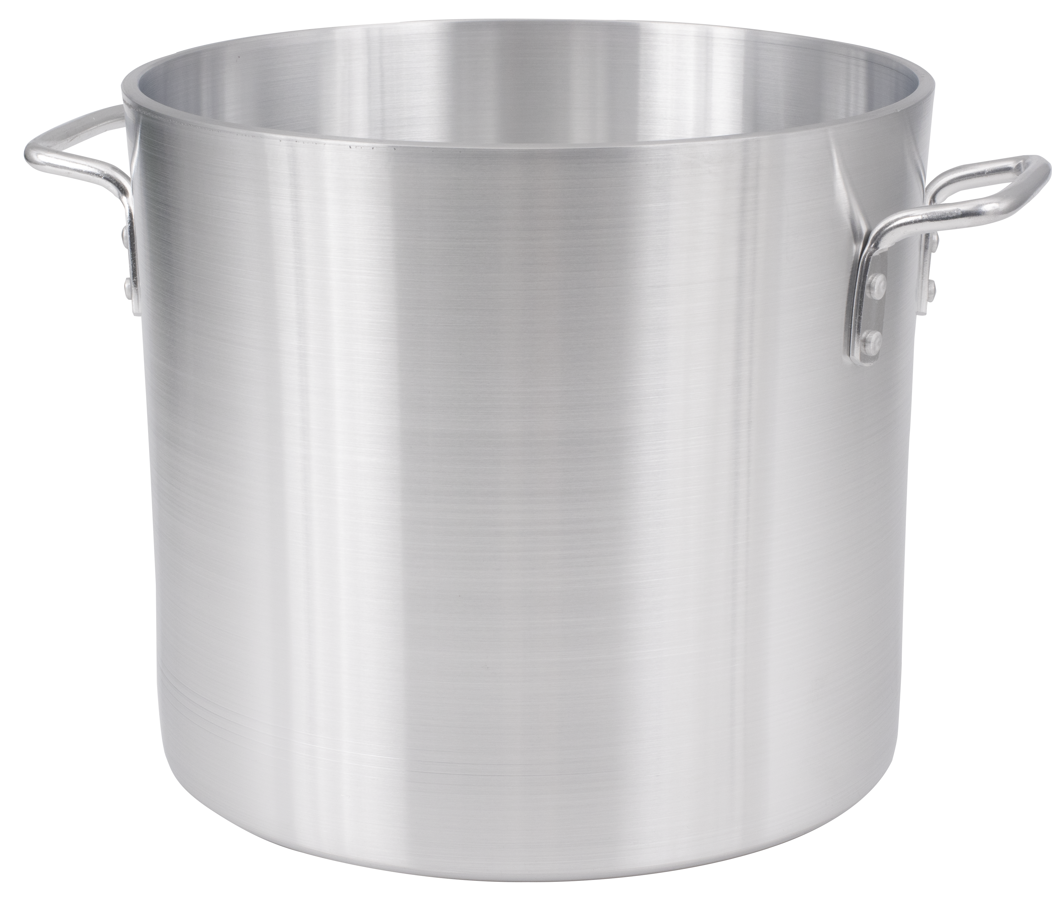 Stock Pot 20 qt., Reinforced Rim, 6.0 mm., Extra Heavy Weight Aluminum