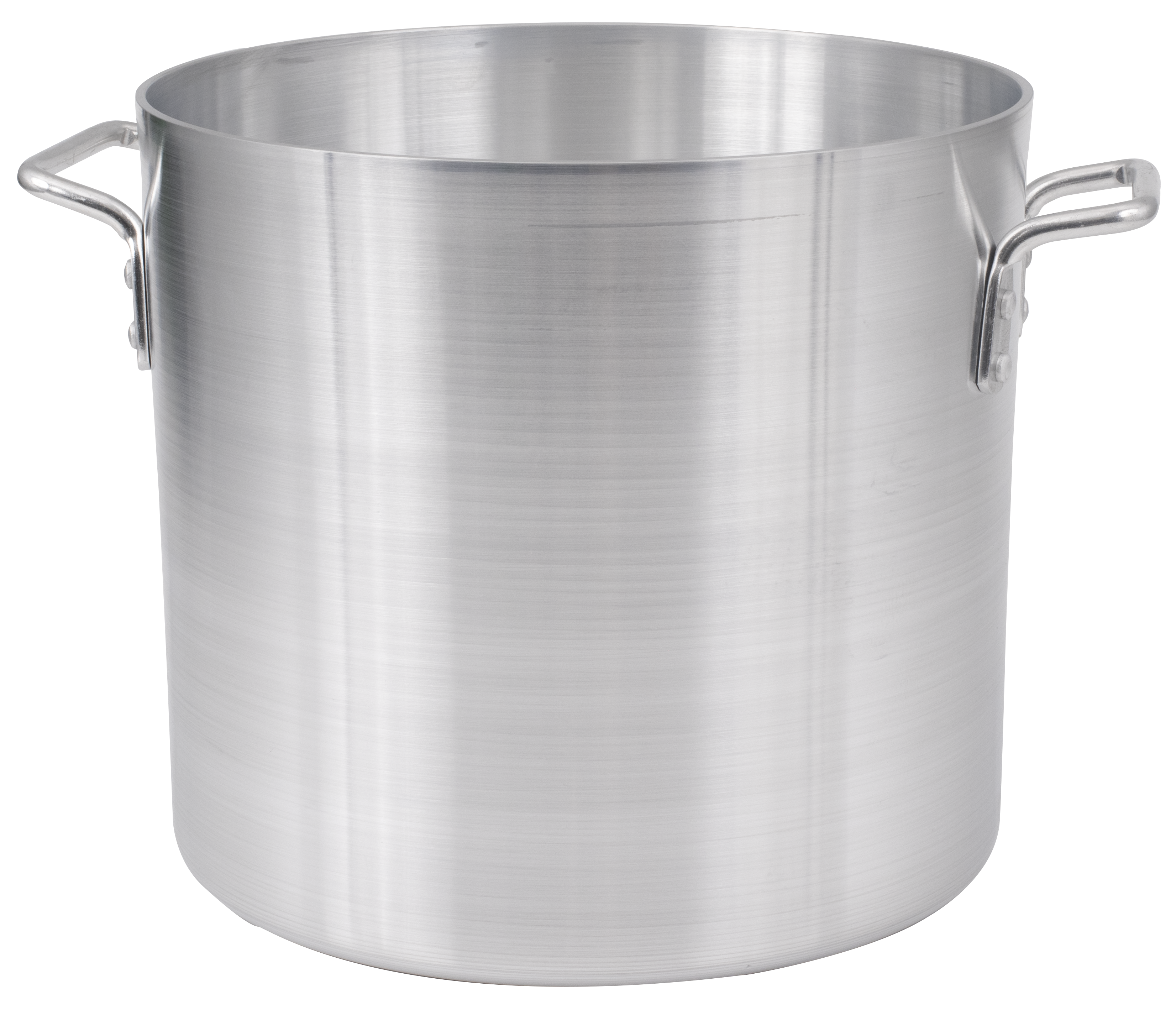 Stock Pot 20 qt., Reinforced Rim, 4.0 mm., Heavy Weight Aluminum