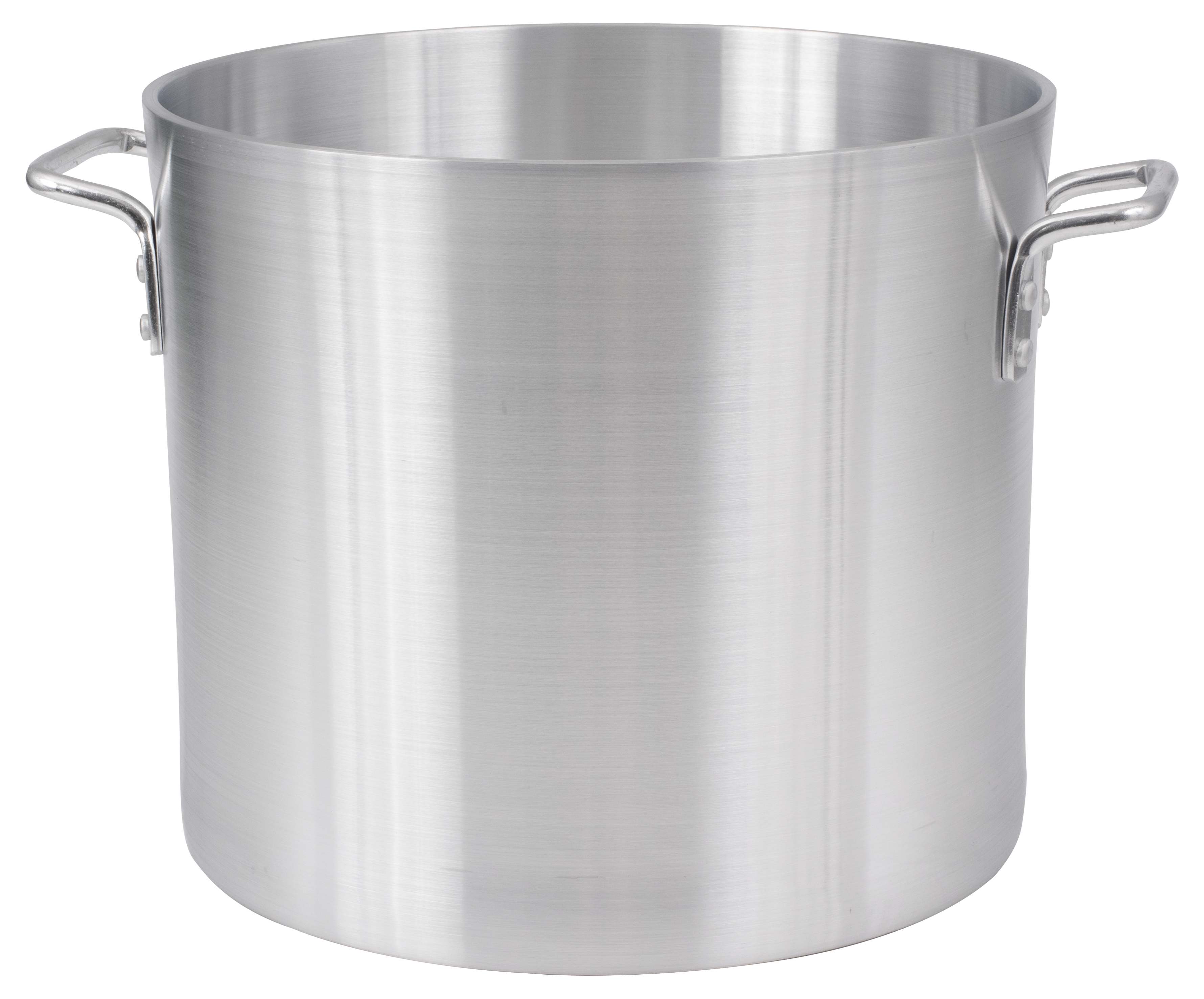 Stock Pot 24 qt., Reinforced Rim, 6.0 mm., Extra Heavy Weight Aluminum