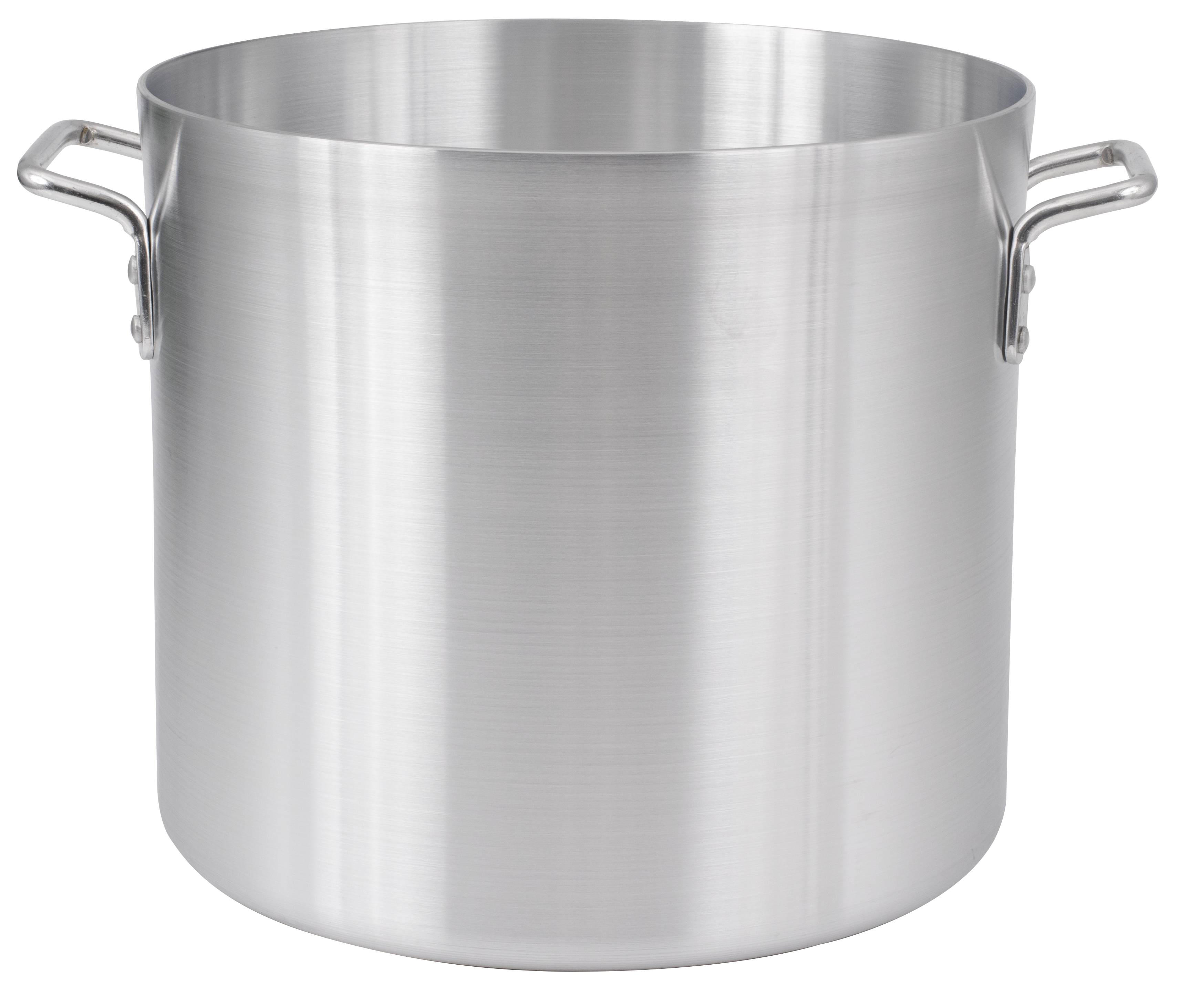 Stock Pot 24 qt., Reinforced Rim, 4.0 mm., Heavy Weight Aluminum
