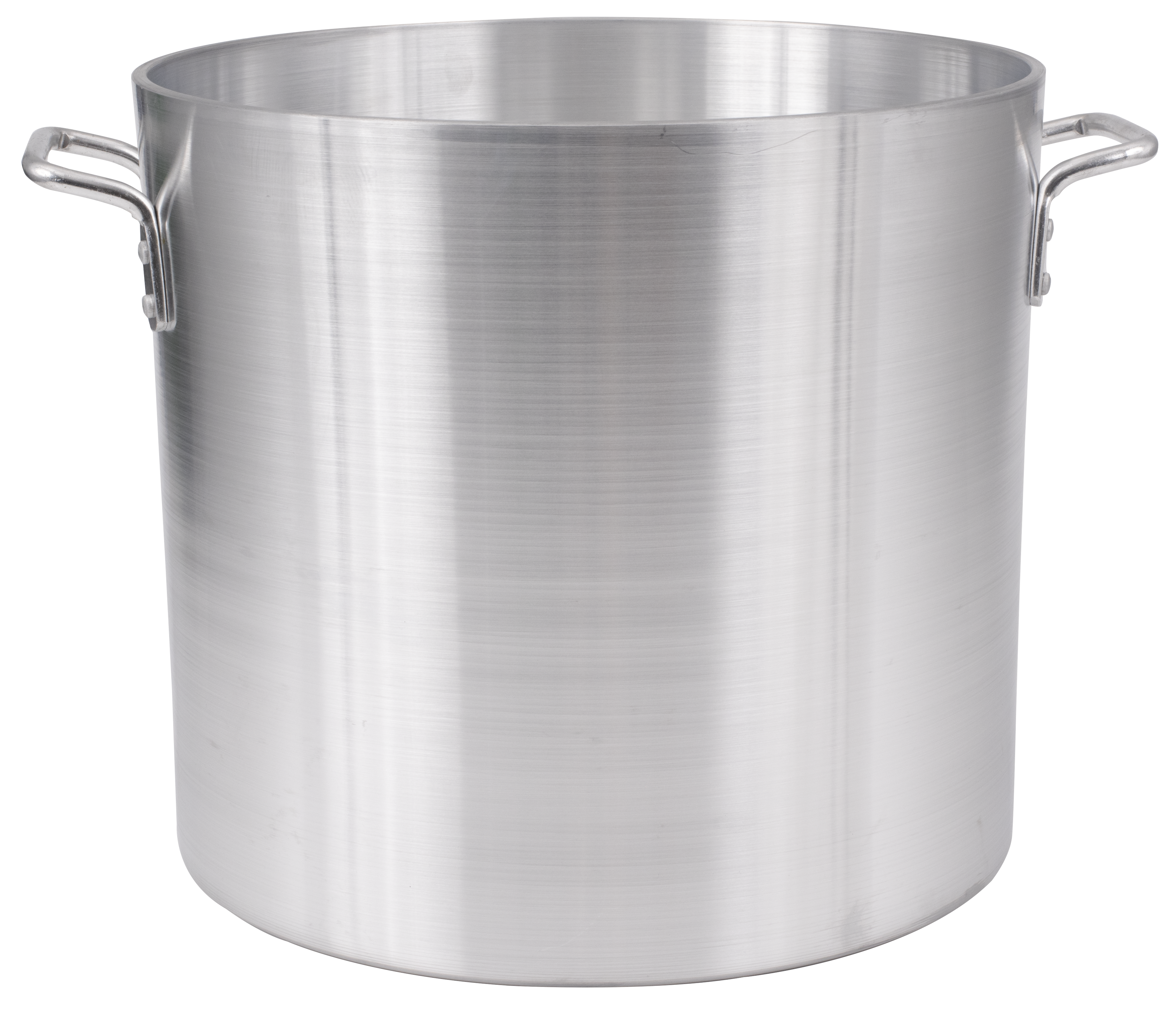 Stock Pot 32 qt., Reinforced Rim, 6.0 mm., Extra Heavy Weight Aluminum