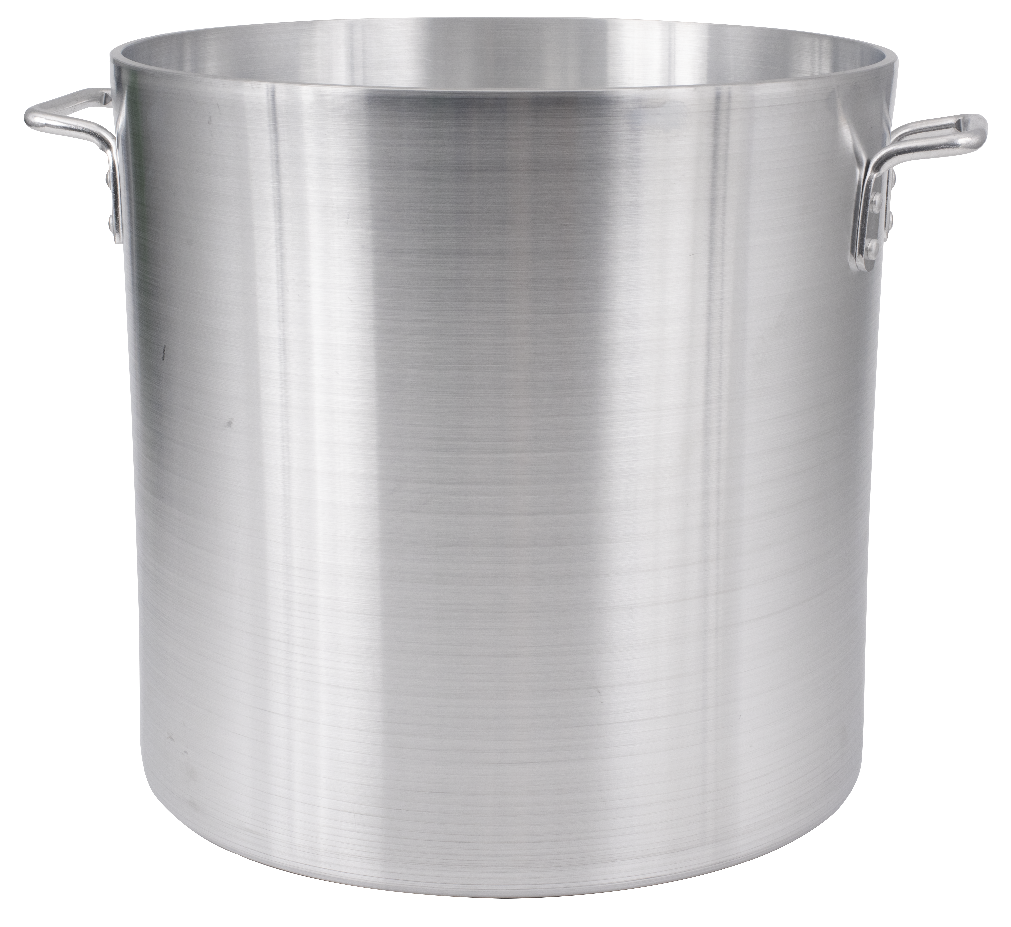 Stock Pot 40 qt., Reinforced Rim, 6.0 mm., Extra Heavy Weight Aluminum