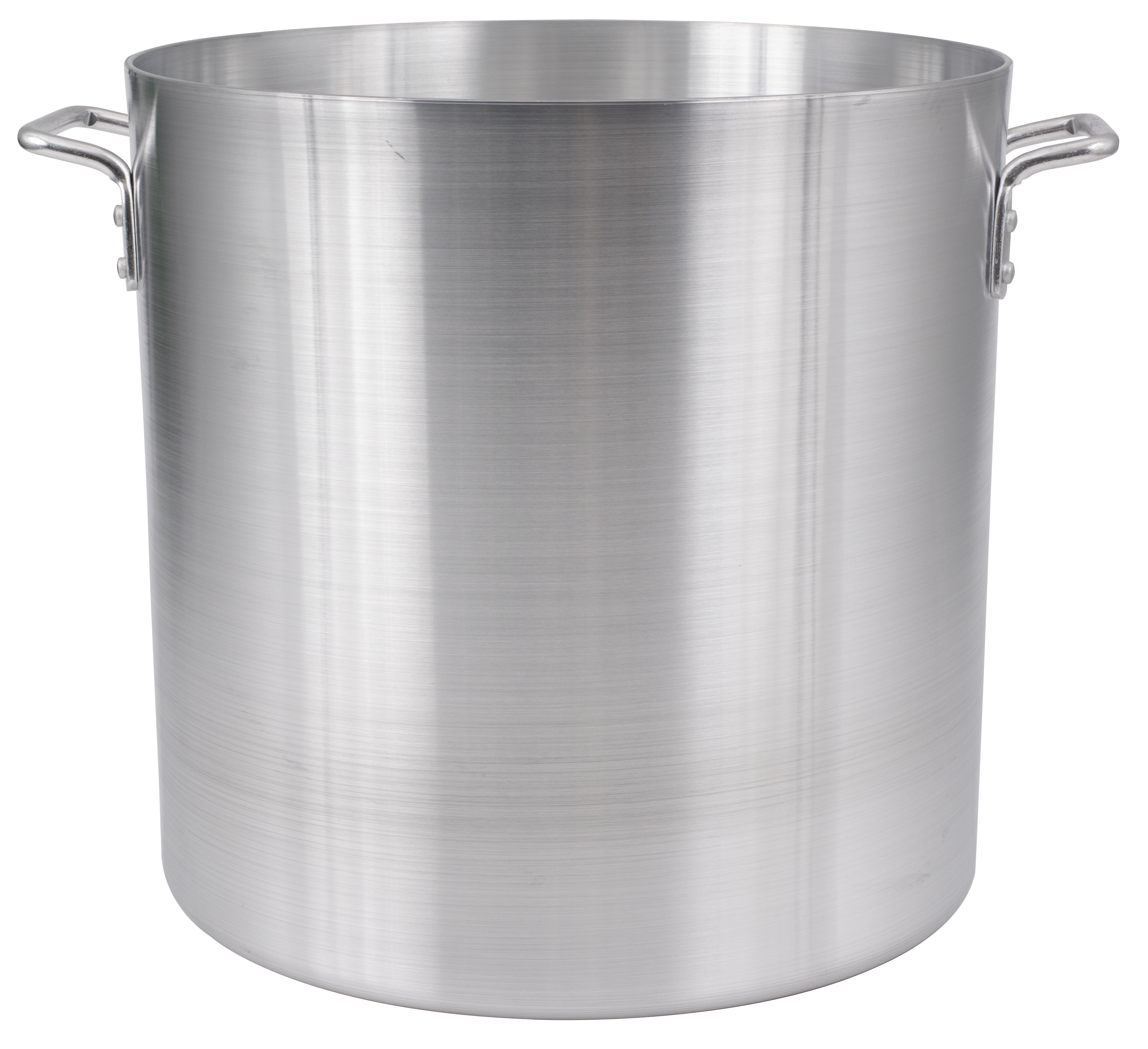 Stock Pot 40 qt., Reinforced Rim, 4.0 mm., Heavy Weight Aluminum