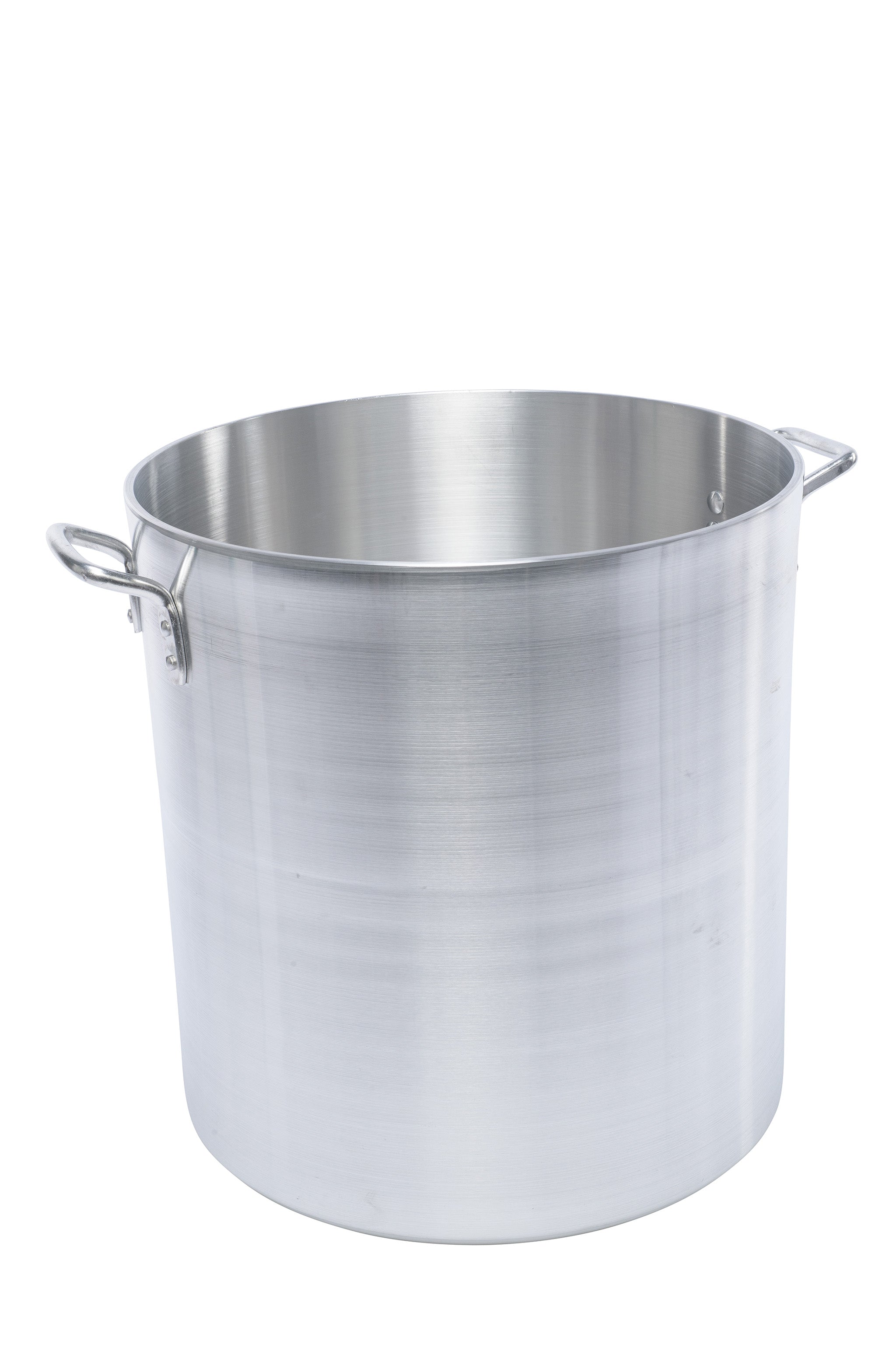 Stock Pot 60 qt., Reinforced Rim, 6.0 mm., Extra Heavy Weight Aluminum