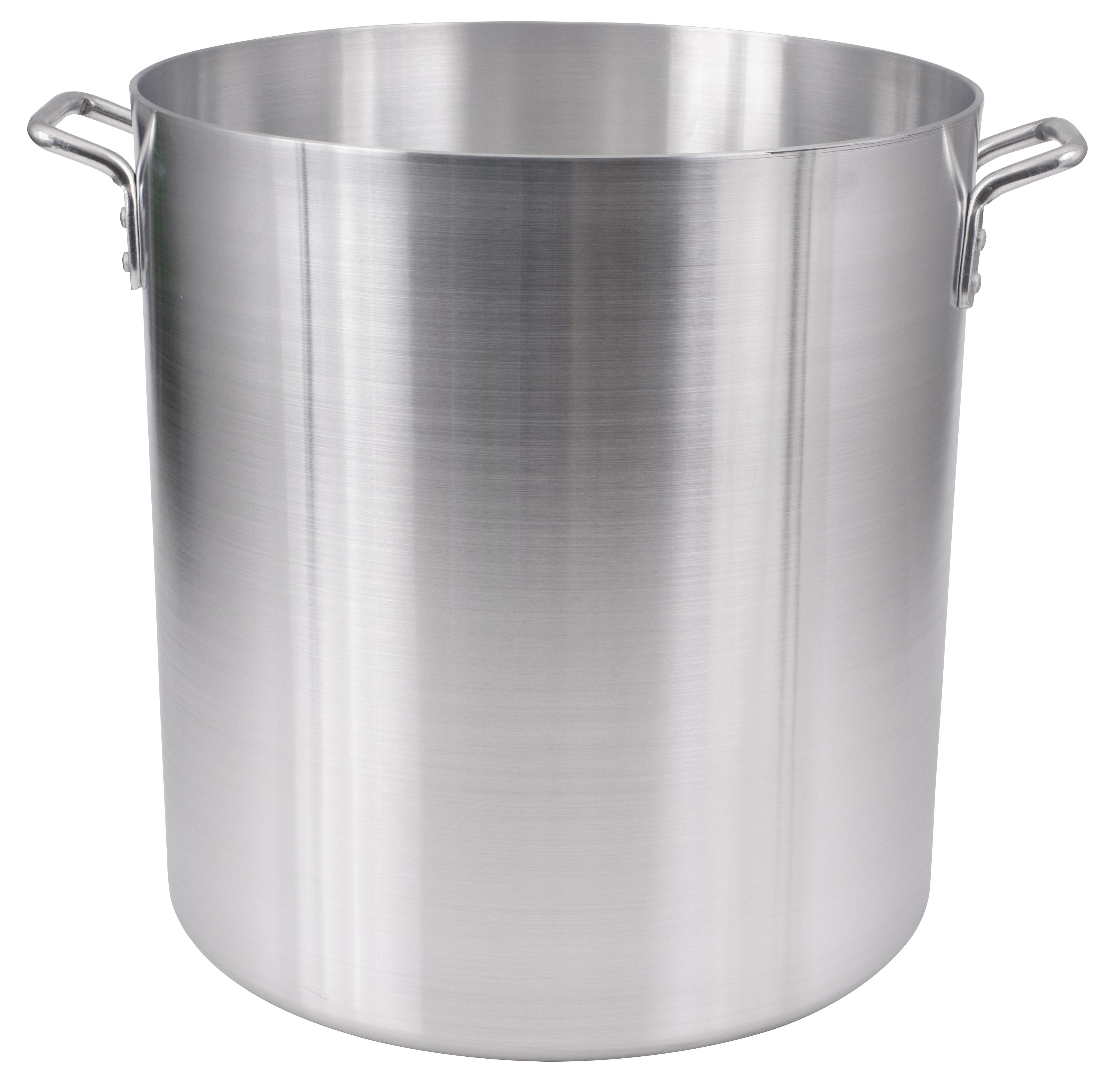 Stock Pot 60 qt., Reinforced Rim, 4.0 mm., Heavy Weight Aluminum