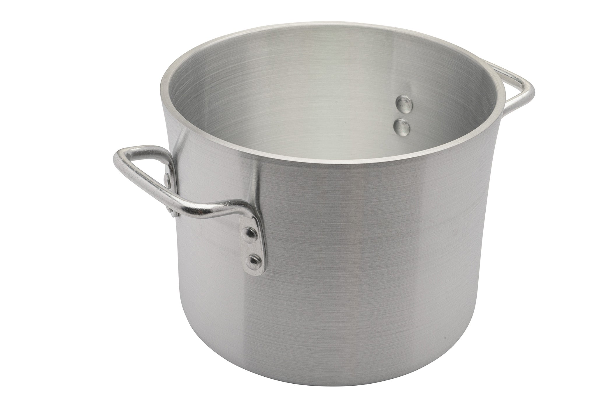 Stock Pot 80 qt., Reinforced Rim, 6.0 mm., Extra Heavy Weight Aluminum