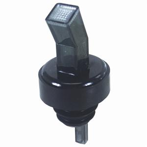 Ban-M Screened Pourer, smoke with black collar