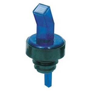 Ban-M Screened Pourer, blue with black collar