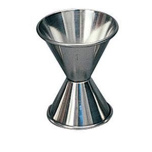1/2 oz. x 1 oz. Stainless Steel Jigger