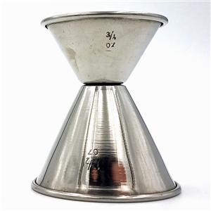 3/4 x 1-1/2 oz. Jigger, Polished Finish