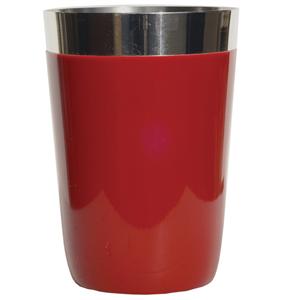 16 oz. Cocktail Shaker, Red Vinyl-Coated