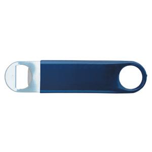 7" Super Opener, Chrome with Blue Vinyl