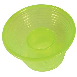 2 oz. Shot Chamber Disposable Cups, Neon Green
