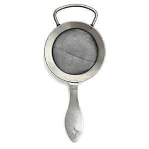 2-3/8" Stainless Steel Mesh Strainer, Distressed Finish