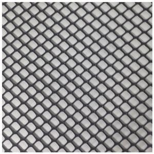 2' x 40' Bar Mesh Roll, Black Plastic