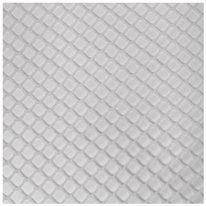 2' x 40' Bar Mesh Roll, White Plastic