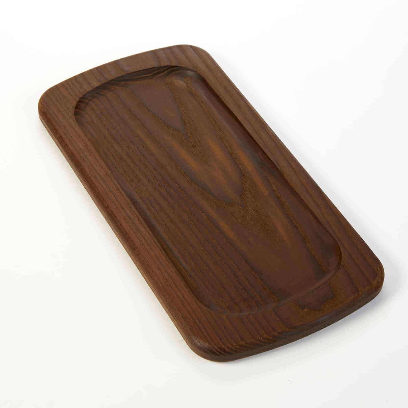Serving Board, Ash Wood, Rimmed, 14" L