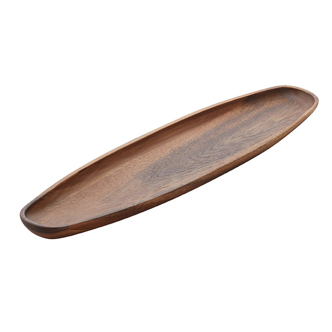 Large Oblong Platter, Acacia Wood