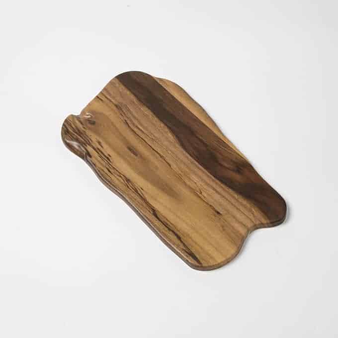 Serving Board, Melamine, Organic, Acacia Wood