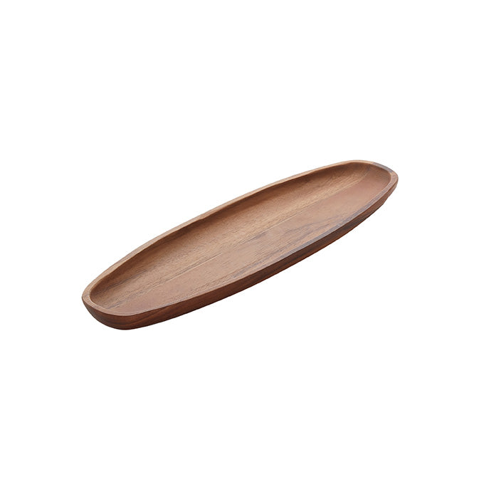 Medium Oblong Platter, Acacia Wood