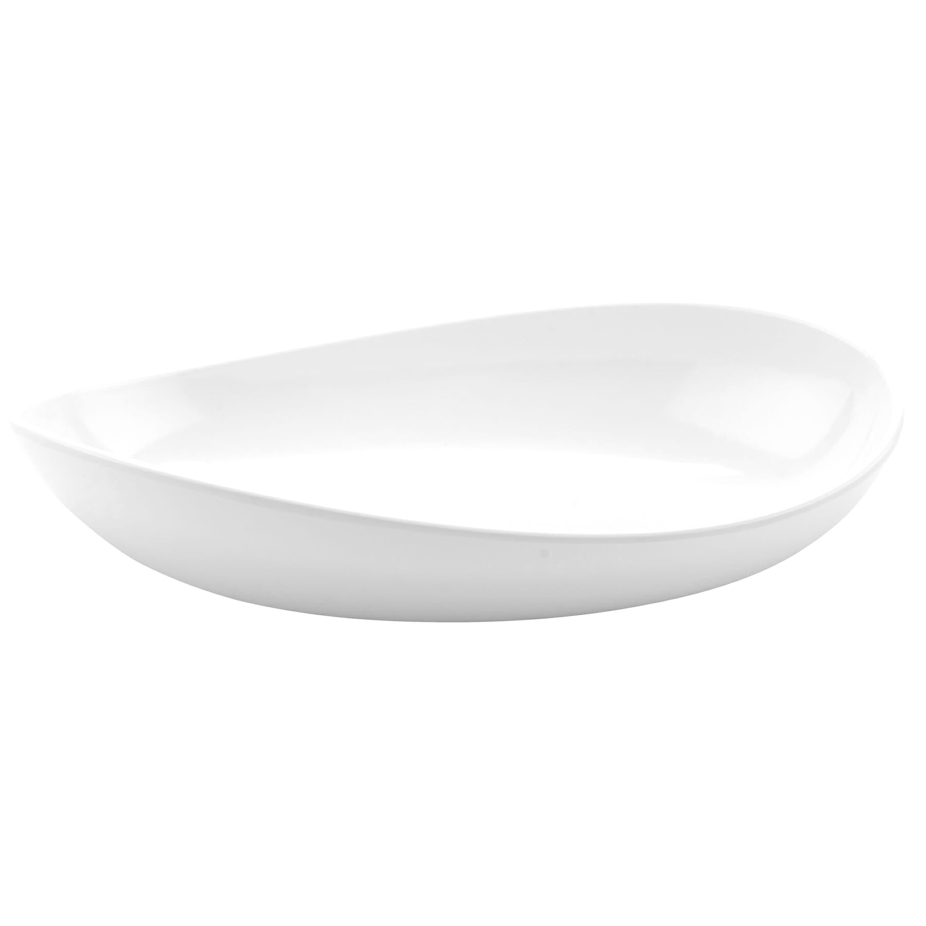 Osslo 2 qt. Oval Bowl, White