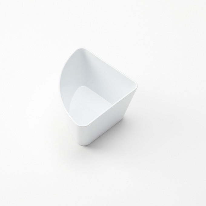 15 oz. White Quarter Round ABS Plastic Bowl