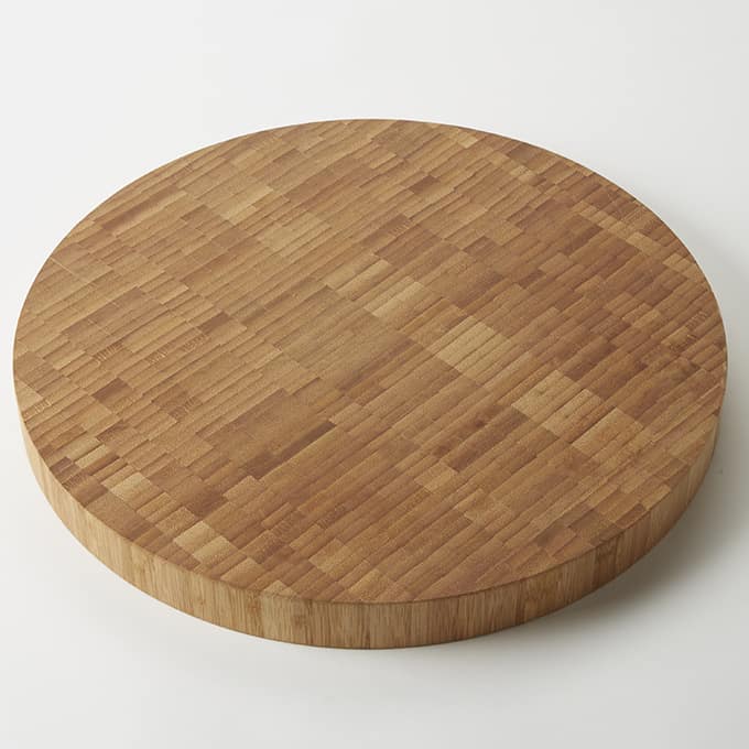 16" Round Bamboo Serving Board