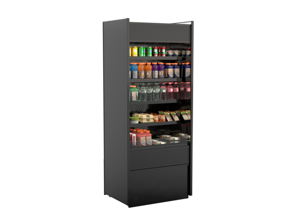 Oasis® Self-Service Refrigerated Merchandiser, 45-1/2"W x 24-1/4"D x 82-3/8"H, Remote