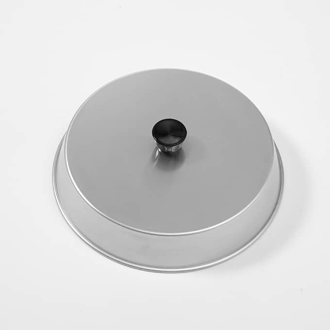 10" Round Aluminum Basting Cover
