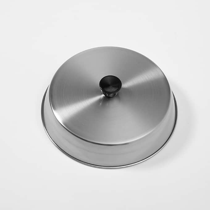 9-1/4" Round Stainless Steel Basting Cover