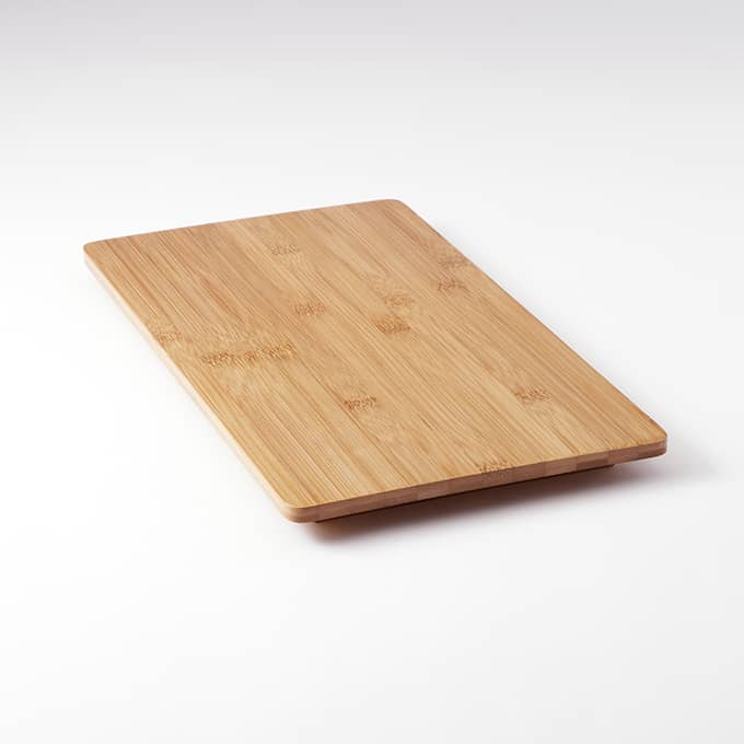 Rectangular Bamboo Platter, 14-1/2"L x 8-1/4"W