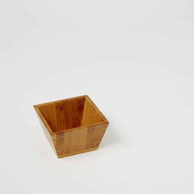 23 oz. Square Bamboo Bowl