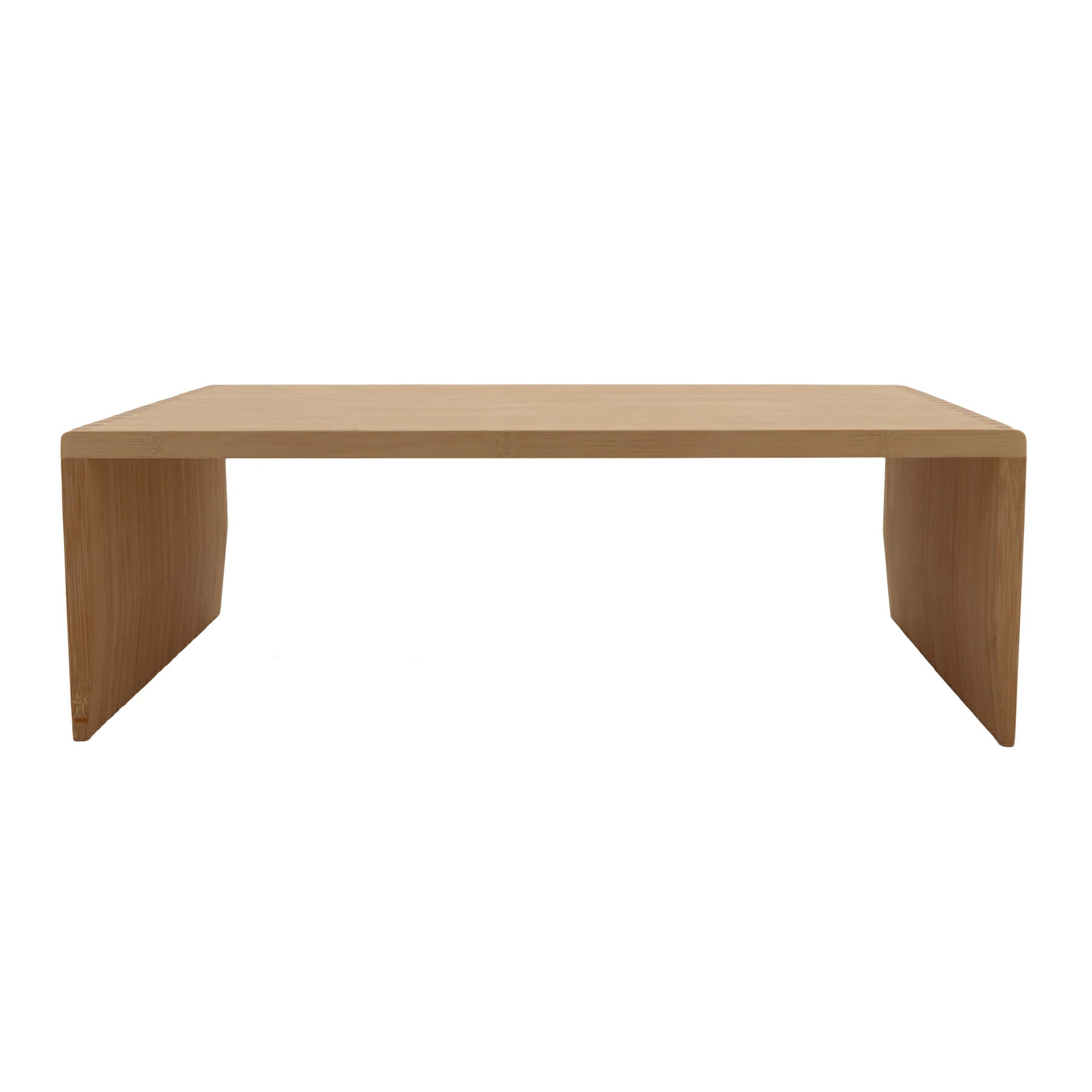 Bugambilia 2-Piece 12" Square Bamboo Riser Set