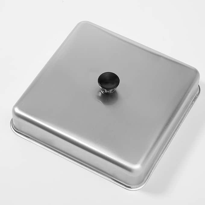 10" Square Aluminum Basting Cover